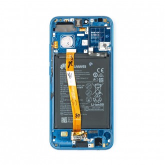 Honor 10 LCD Display + Dotyková Deska + Přední Kryt Blue (New Swap Unit)