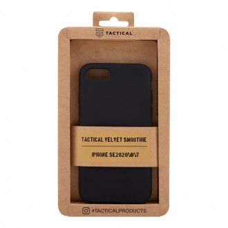 Tactical Velvet Smoothie Kryt pro Apple iPhone SE2020/8/7 Asphalt