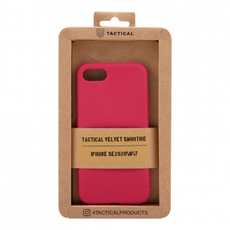 Tactical Velvet Smoothie Kryt pro Apple iPhone SE2020/8/7 Sangria