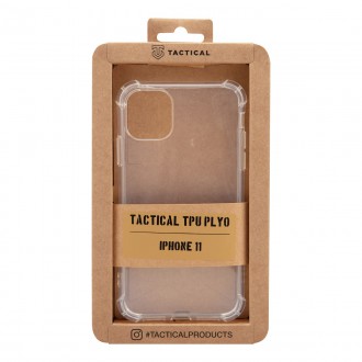 Tactical TPU Plyo Kryt pro Apple iPhone 11 Transparent