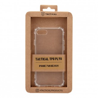 Tactical TPU Plyo Kryt pro Apple iPhone 7/8/SE2020 Transparent