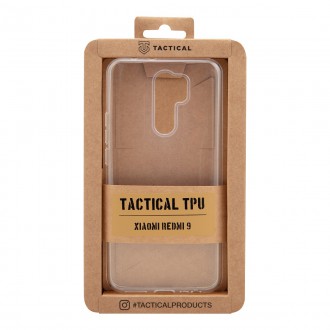 Tactical TPU Kryt pro Xiaomi Redmi 9 Transparent