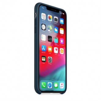 Apple Silikonový Kryt pro iPhone XS Max Pacific Green (MUJQ2ZM/A)