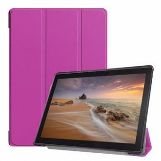 Tactical Book Tri Fold Pouzdro pro Lenovo Tab M10 FHD Plus 10, 3 Pink