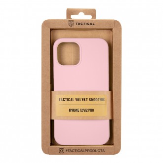 Tactical Velvet Smoothie Kryt pro Apple iPhone 12/12 Pro Pink Panther