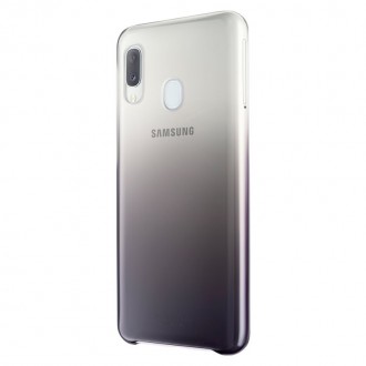 Originální Kryt Samsung EF-AA202CBE Samsung Gradation pro Galaxy A20e Black