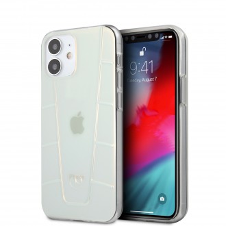 Mercedes Transparent Line Kryt pro iPhone 12 mini Iridescent (MEHCP12SCLIR)