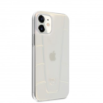 Mercedes Transparent Line Kryt pro iPhone 12 mini Iridescent (MEHCP12SCLIR)