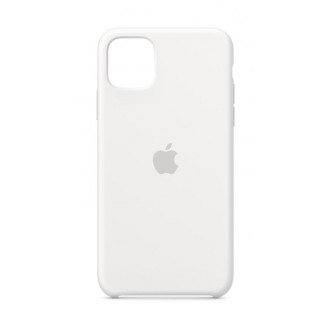 Apple Silikonový Kryt pro iPhone 11 Pro Max White (MWYX2ZM/A)