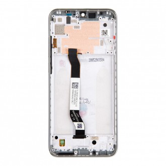 LCD Display + Dotyková Deska + Přední Kryt pro Xiaomi Redmi Note 8T White (Service Pack)