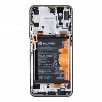 Huawei P Smart Pro LCD Display + Dotyková Deska + Přední Kryt Midnight Black(Service Pack)