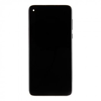 Motorola G8 Pro LCD Display + Dotyková Deska Black (Service Pack)
