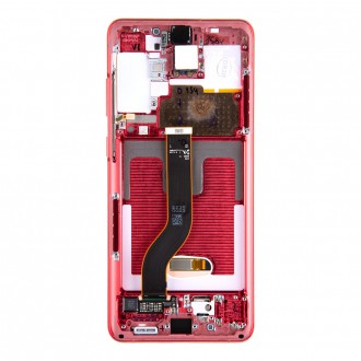 LCD display + Dotyk Samsung G986/G985 Galaxy S20+ Aura Red (Service Pack)