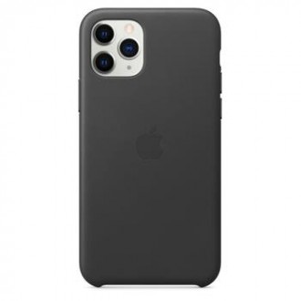 Apple Kožený Kryt pro iPhone 11 Pro Black (MWYE2ZM/A)