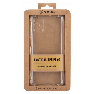 Tactical TPU Plyo Kryt pro Samsung Galaxy M51 Transparent