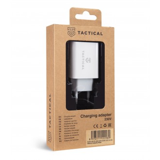 Tactical AR-PD-30W USB-A/USB-C QC 3.0 3.4A Cestovní Nabíječka White