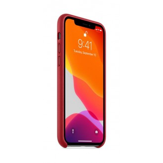 Apple Kožený Kryt pro iPhone 11 Pro Red (EU Blister) (MWYF2ZM/A)