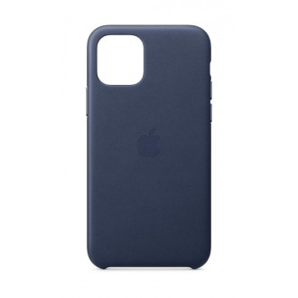 Apple Kožený Kryt pro iPhone 11 Pro Max Midnight Blue (EU Blister) (MX0G2ZM/A)