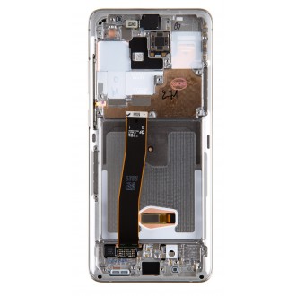 LCD display + Dotyk Samsung G988 Galaxy S20 Ultra White (Service Pack)