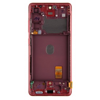 LCD display + Dotyk Samsung G781 5G Galaxy S20 FE Cloud Red (Service Pack)