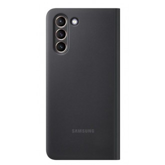 Samsung Clear View Cover pro Galaxy S21 Black (EF-ZG991CBE)