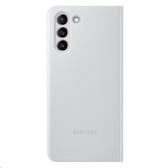Samsung Clear View Cover pro Galaxy S21 Light Gray (EF-ZG991CJE)