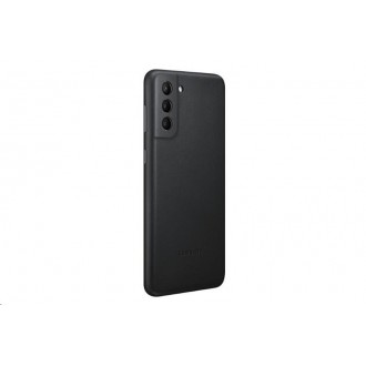 Samsung Kožený Kryt pro Galaxy S21+ Black (EF-VG996LBE)