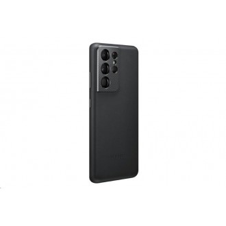 Samsung Kožený Kryt pro Galaxy S21 Ultra Black (EF-VG998LBE)