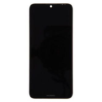 Huawei  Y6s LCD Display + Dotyková Deska + Přední Kryt Black