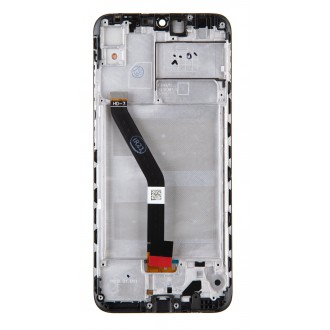 Huawei  Y6s LCD Display + Dotyková Deska + Přední Kryt Black