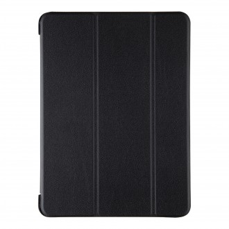 Tactical Book Tri Fold Pouzdro pro Lenovo Tab M10 FHD Plus 10, 3 Black