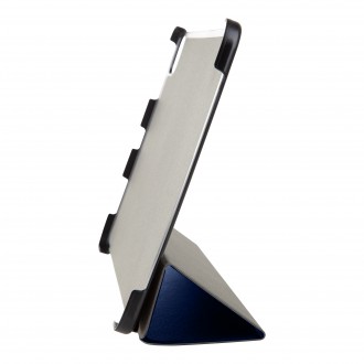 Tactical Book Tri Fold Pouzdro pro Lenovo Tab M10 FHD Plus 10, 3 Blue