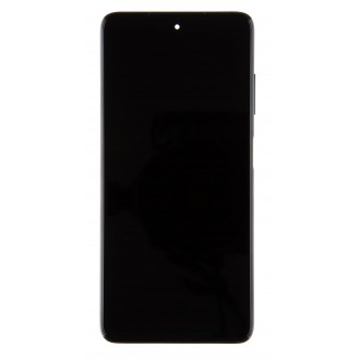 LCD Display + Dotyková Deska + Přední Kryt pro Xiaomi Poco X3 Black (Service Pack)