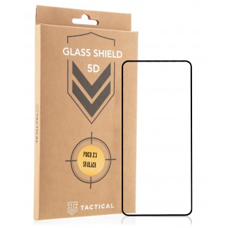 Tactical Glass Shield 5D sklo pro Poco X3 Black