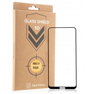 Tactical Glass Shield 5D sklo pro Nokia 3.4 Black