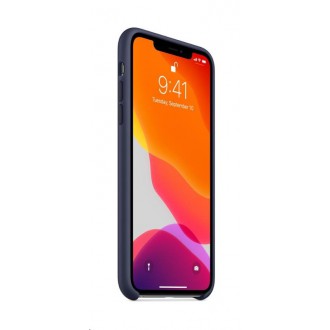 Apple Silikonový Kryt pro iPhone 11 Pro Max Midnight Blue (MWYW2ZM/A)