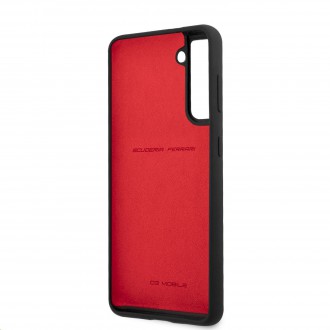 Ferrari SF Silikonový Kryt pro Samsung Galaxy S21 Black (FESTPSHCS21SBK)