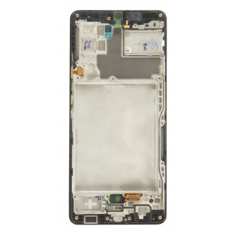 LCD display + Dotyk + Přední Kryt Samsung A426B Galaxy A42 Black (Service Pack)