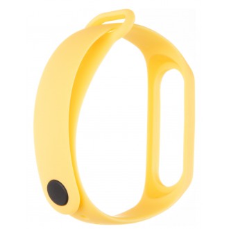 Tactical 521 Silikonový Řemínek pro Xiaomi Mi Band 3/4 Yellow