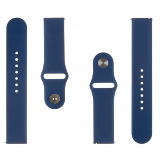 Tactical 614 Silikonový Řemínek pro Xiaomi Mi Watch Color Dark Blue