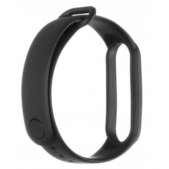 Tactical 661 Silikonový Řemínek pro Xiaomi Mi Band 5 Black