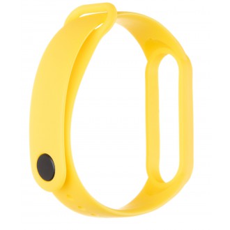 Tactical 654 Silikonový Řemínek pro Xiaomi Mi Band 5 Yellow