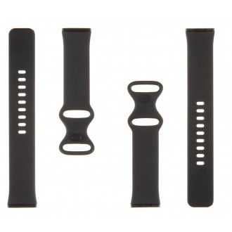 Tactical 718 Silikonový Řemínek pro Fitbit Sense Black