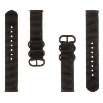 Tactical 391 Nylon Řemínek 20mm Black