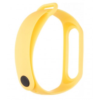 Tactical 521 Silikonový Řemínek pro Xiaomi Mi Band 3/4 Yellow