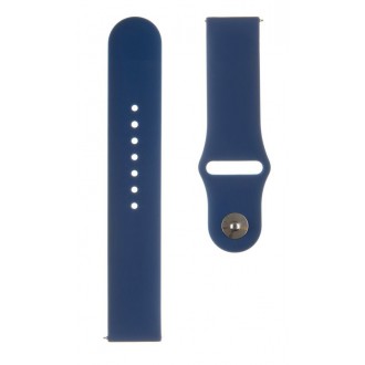 Tactical 614 Silikonový Řemínek pro Xiaomi Mi Watch Color Dark Blue