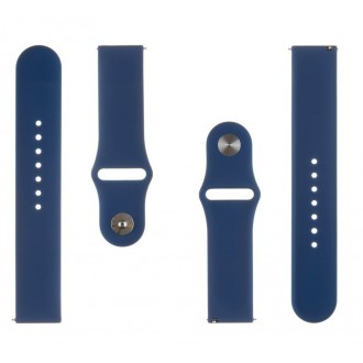 Tactical 614 Silikonový Řemínek pro Xiaomi Mi Watch Color Dark Blue