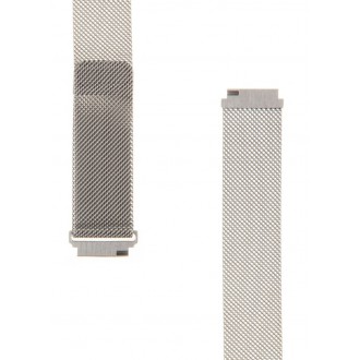 Tactical 621 Loop Magnetický Kovový Řemínek pro Xiaomi Mi Watch Silver
