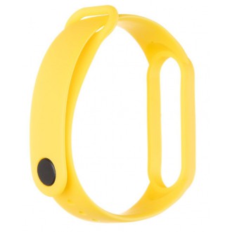 Tactical 654 Silikonový Řemínek pro Xiaomi Mi Band 5 Yellow