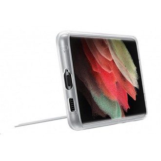 Samsung Clear Standing Kryt pro Galaxy S21 Ultra Transparent (EF-JG998CTE)
